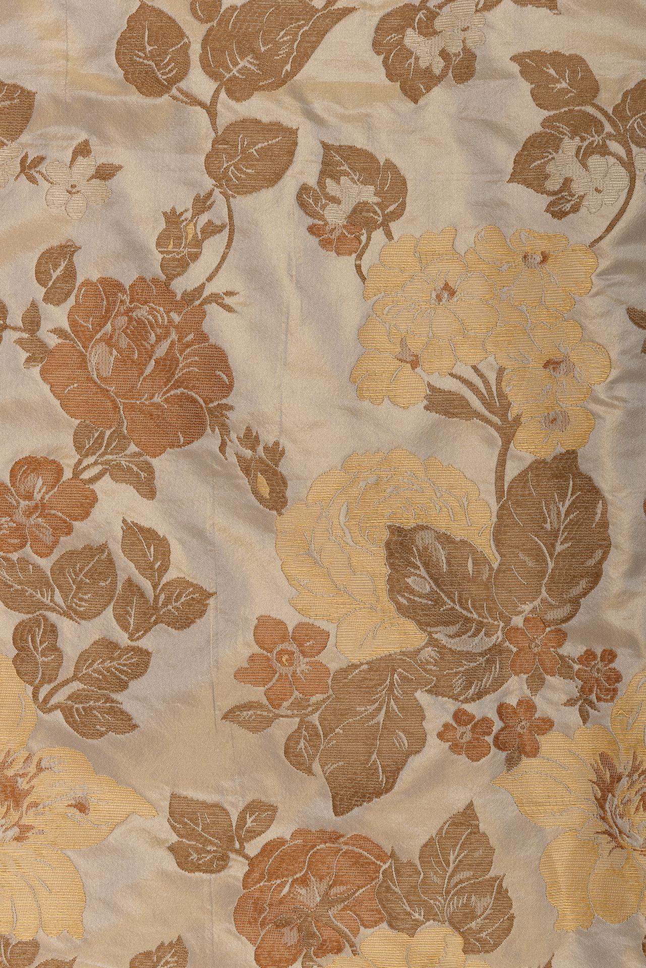 Lined Silk Curtain For Sale 1