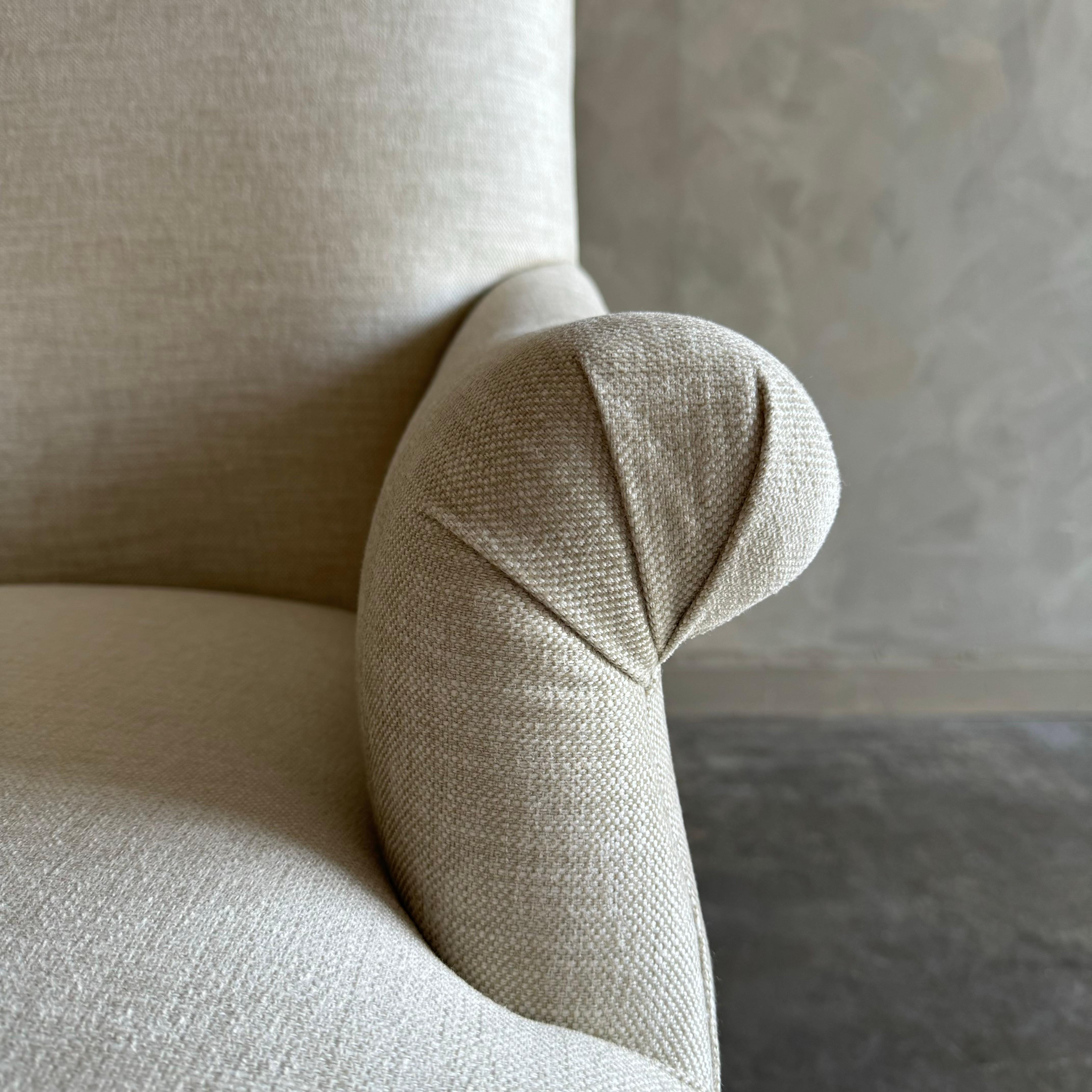 Poltrona in lino in vendita 1