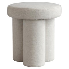 Tabouret à grand pied en lin de 101 Copenhagen