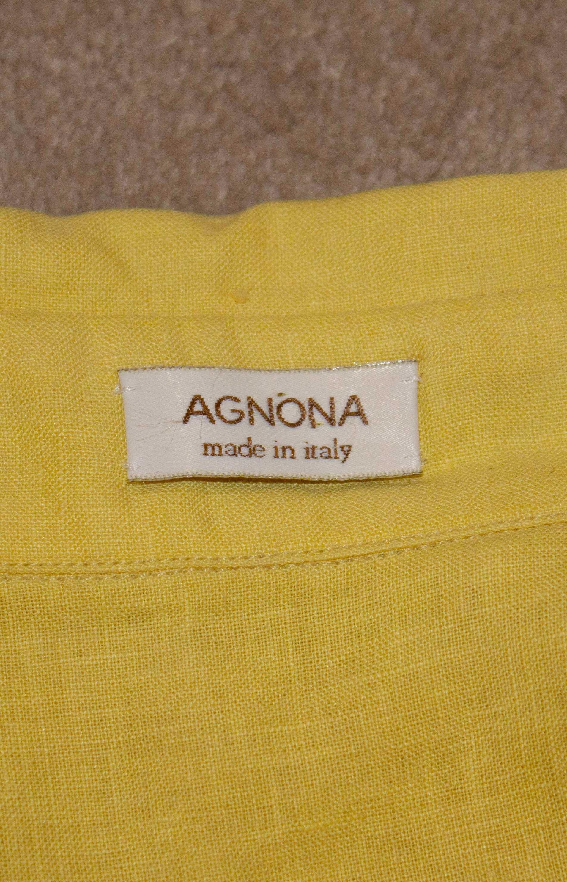 Linen Blouse By Agnona For Sale 1