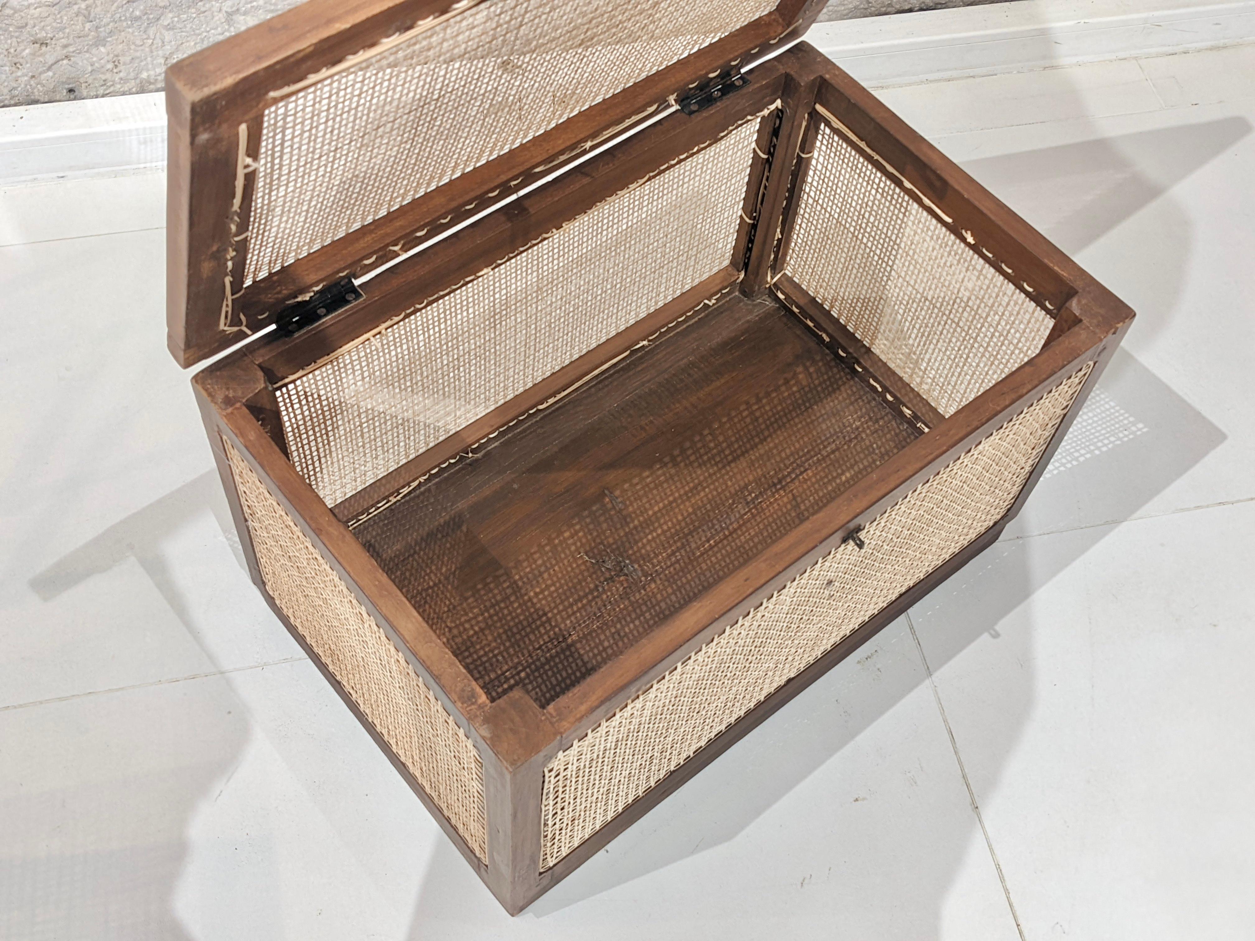 Indian Linen box by Pierre Jeanneret