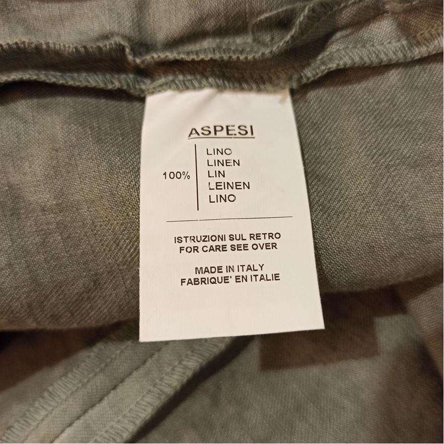 Alberto Aspesi Leinenkleid Größe 44 (Schwarz) im Angebot
