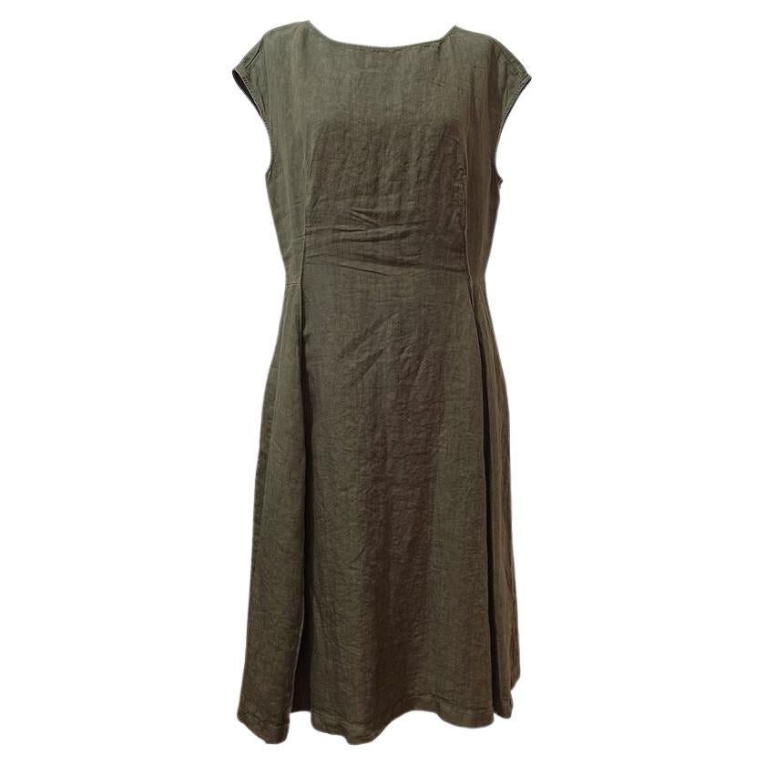 Alberto Aspesi Linen dress size 44 For Sale