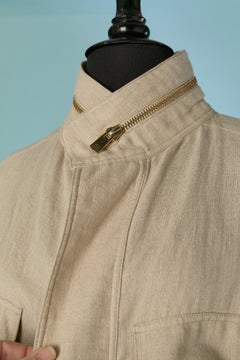 Linen overall ALEXANDRE VAUTHIER