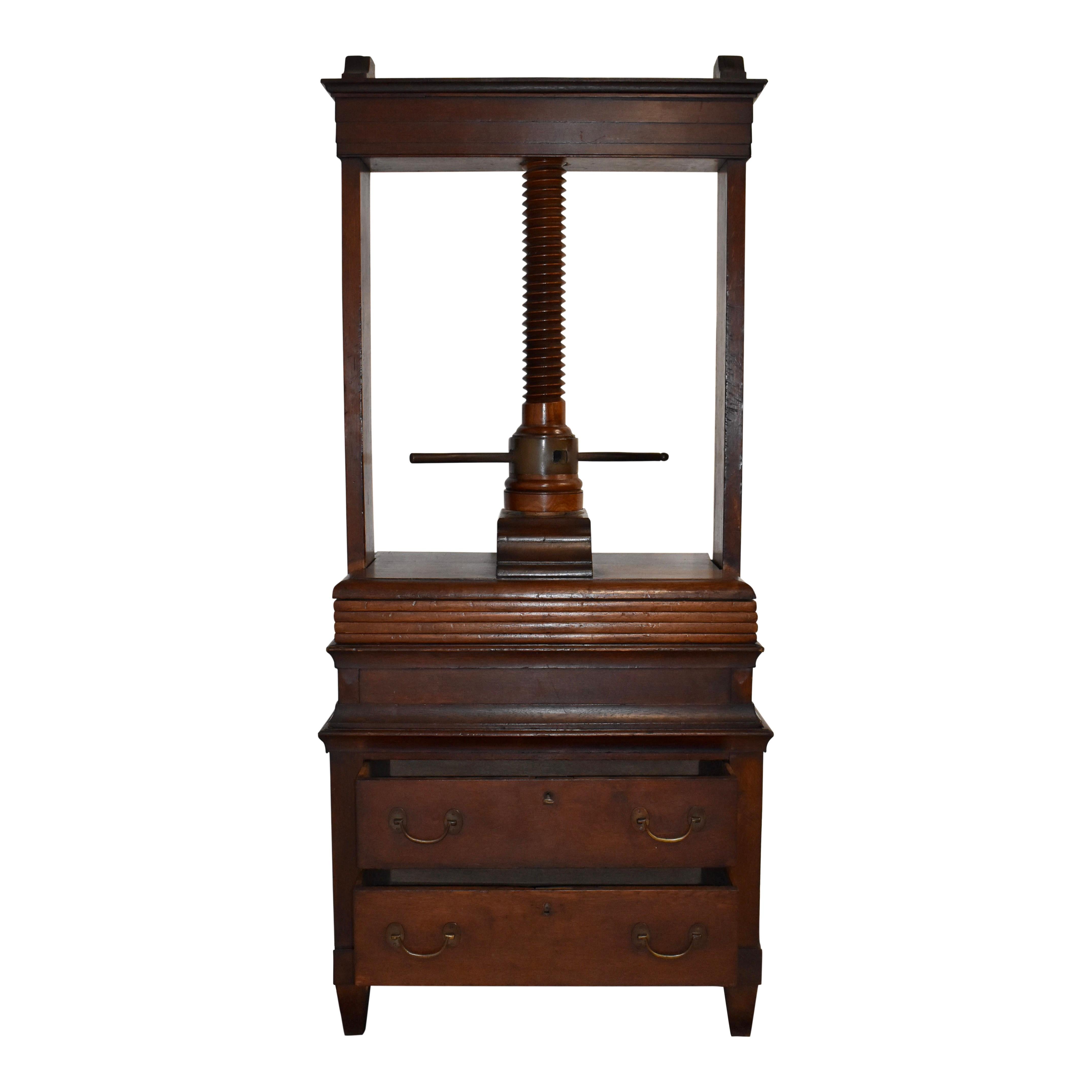 linen press antique furniture
