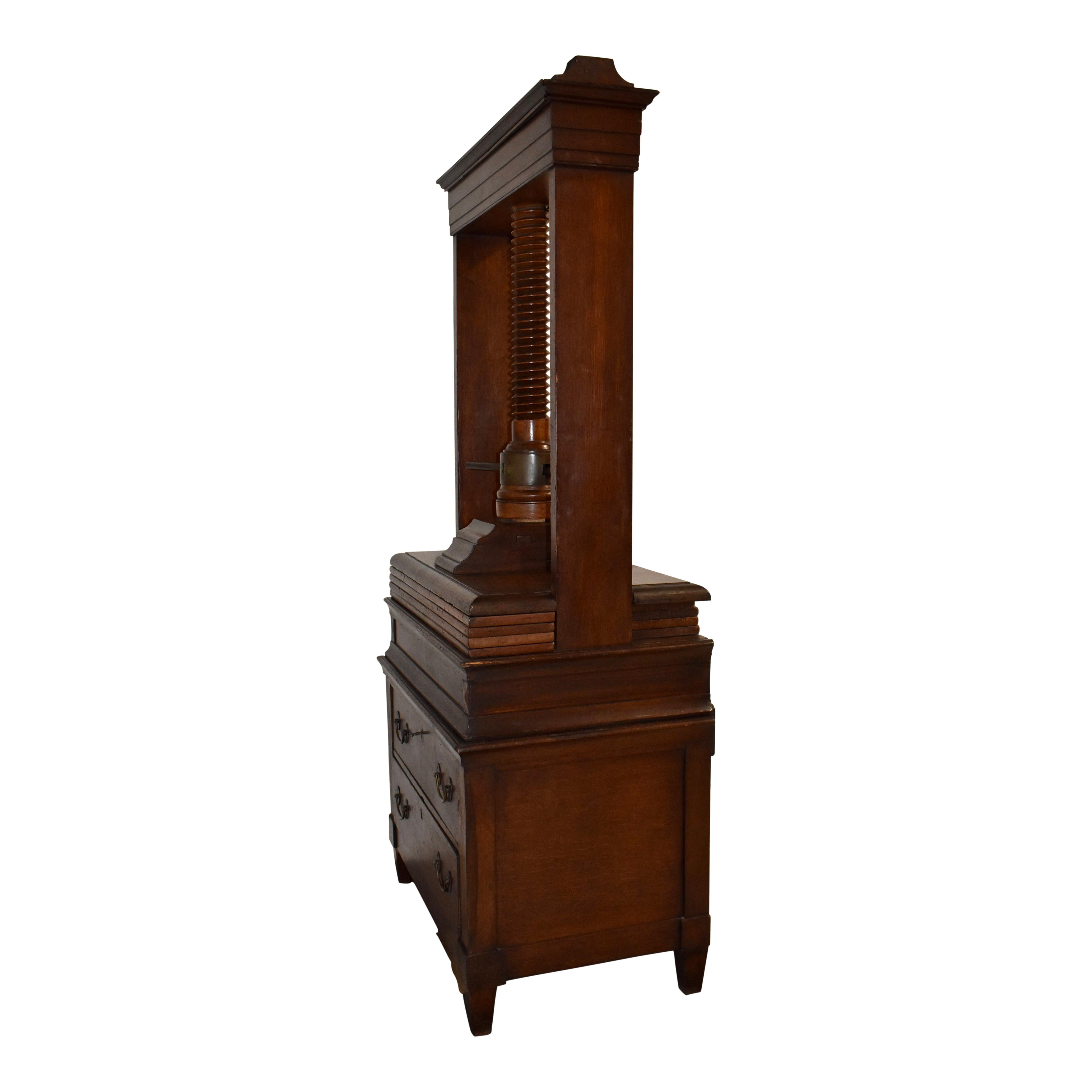 linen press antique furniture