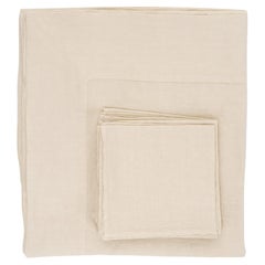 Linen Set of Tablecloth and Napkins