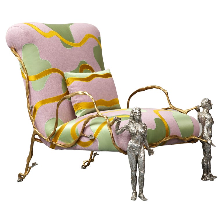 Mattia Bonetti Elle and Lui Armchair, 2017, offered by Robert Stilin