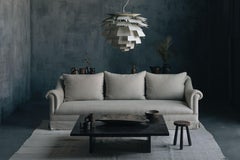 Linen Sofa by Axel Vervoordt, Belgium, 21st Century