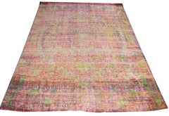Linen, Wool, and Silk Rug - 8'8" x 9'5''