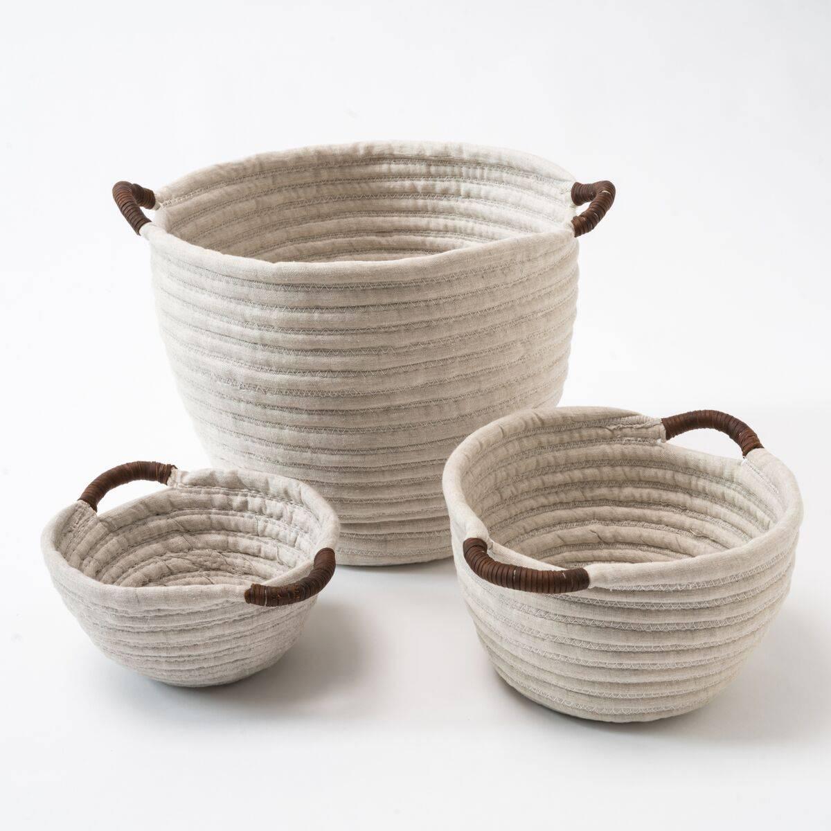 custom woven baskets