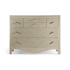 Linen Wrapped Georgian Chest