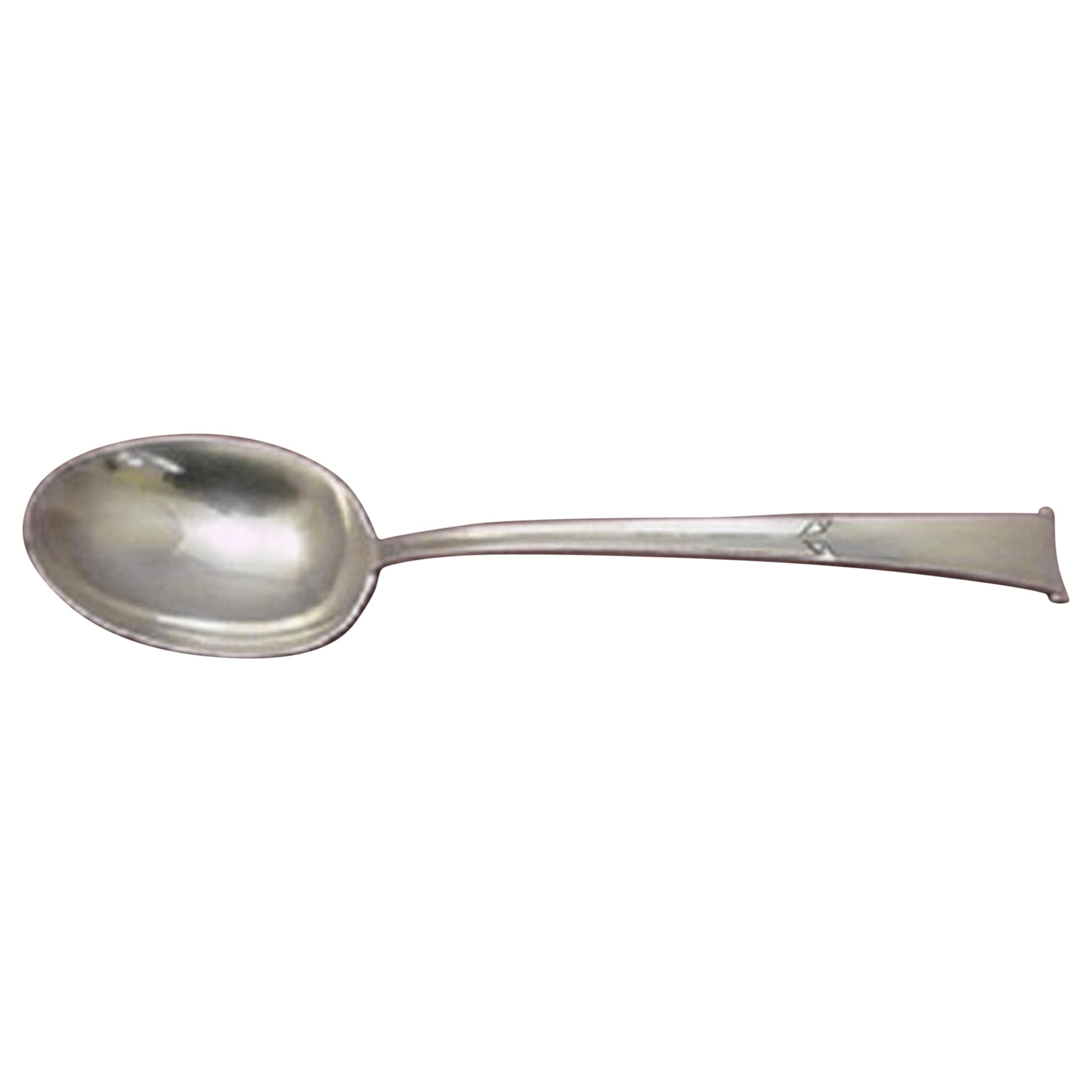 Linenfold by Tiffany & Co. Vegetable Serving Spoon Rare Tiffany Steel Sample