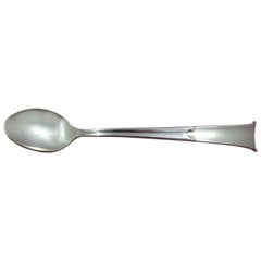 Used Linenfold by Tiffany Sterling Silver Infant Feeding Spoon Custom Made