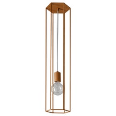 Lines Hex Small Almond Ceiling Lamp by +kouple