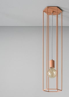 Lampada da soffitto Lines Hex Small Coral di +kouple
