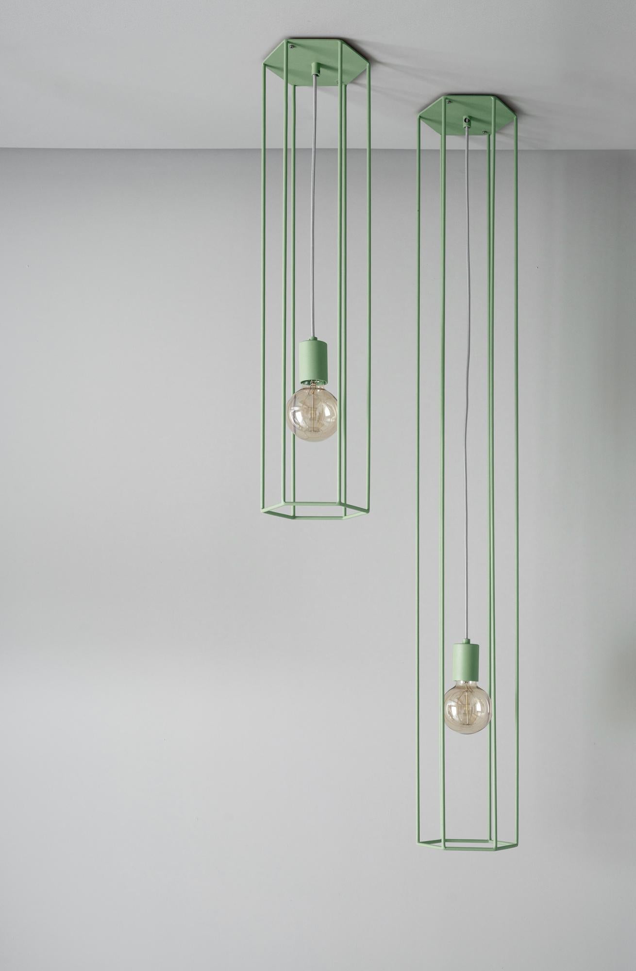 Lampada da soffitto Lines Hex Small Ultra Blue di +kouple in vendita 4