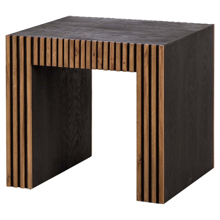 Lines Oak Side Table at 1stDibs