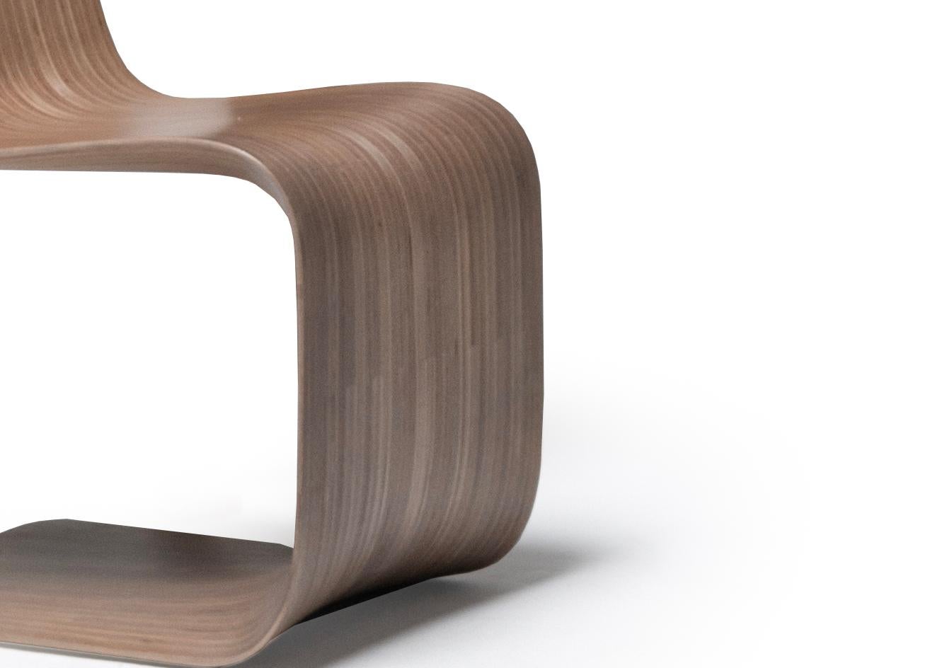 Guatemalan Line S by Piegatto, a Sculptural Contemporary Chair For Sale