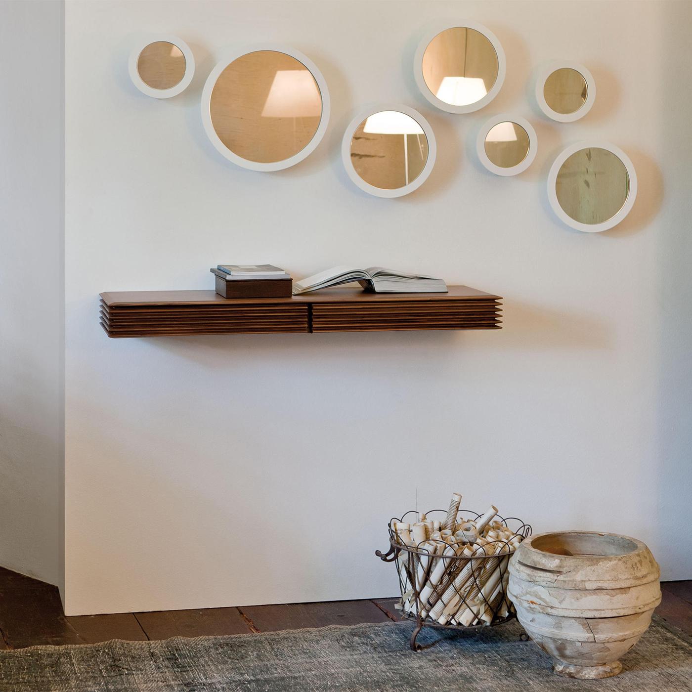 Contemporary Lines Wall Console For Sale