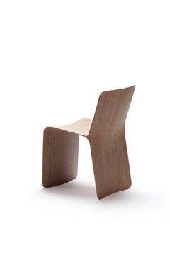 Lines Wood Dining Chair by Piegatto