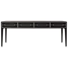 "LINET" Contemporary Console in High Gloss Lacquer