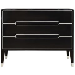 "LINET" Contemporary Dresser in High Gloss Lacquer