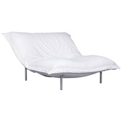Linet Roset Calin Designer Fabric Chaiselounge White