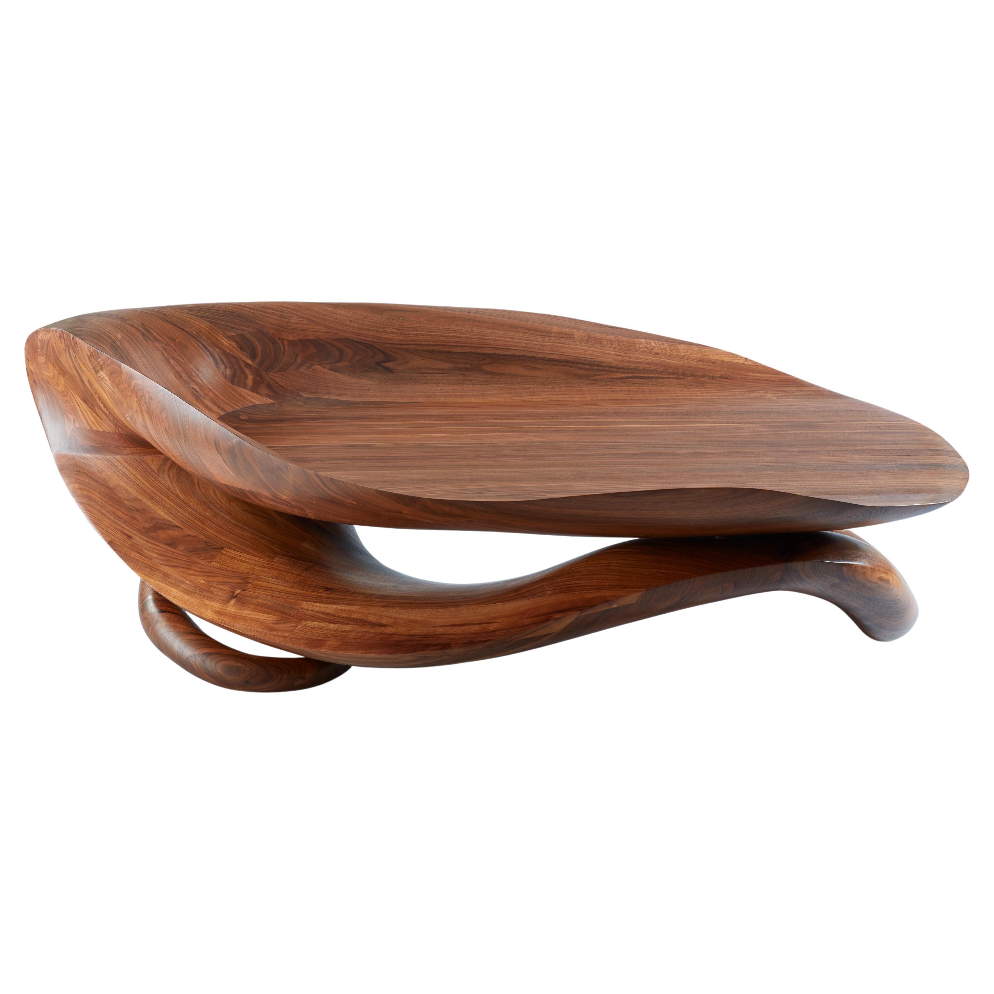 L’Infini Coffee Table 'Walnut' For Sale