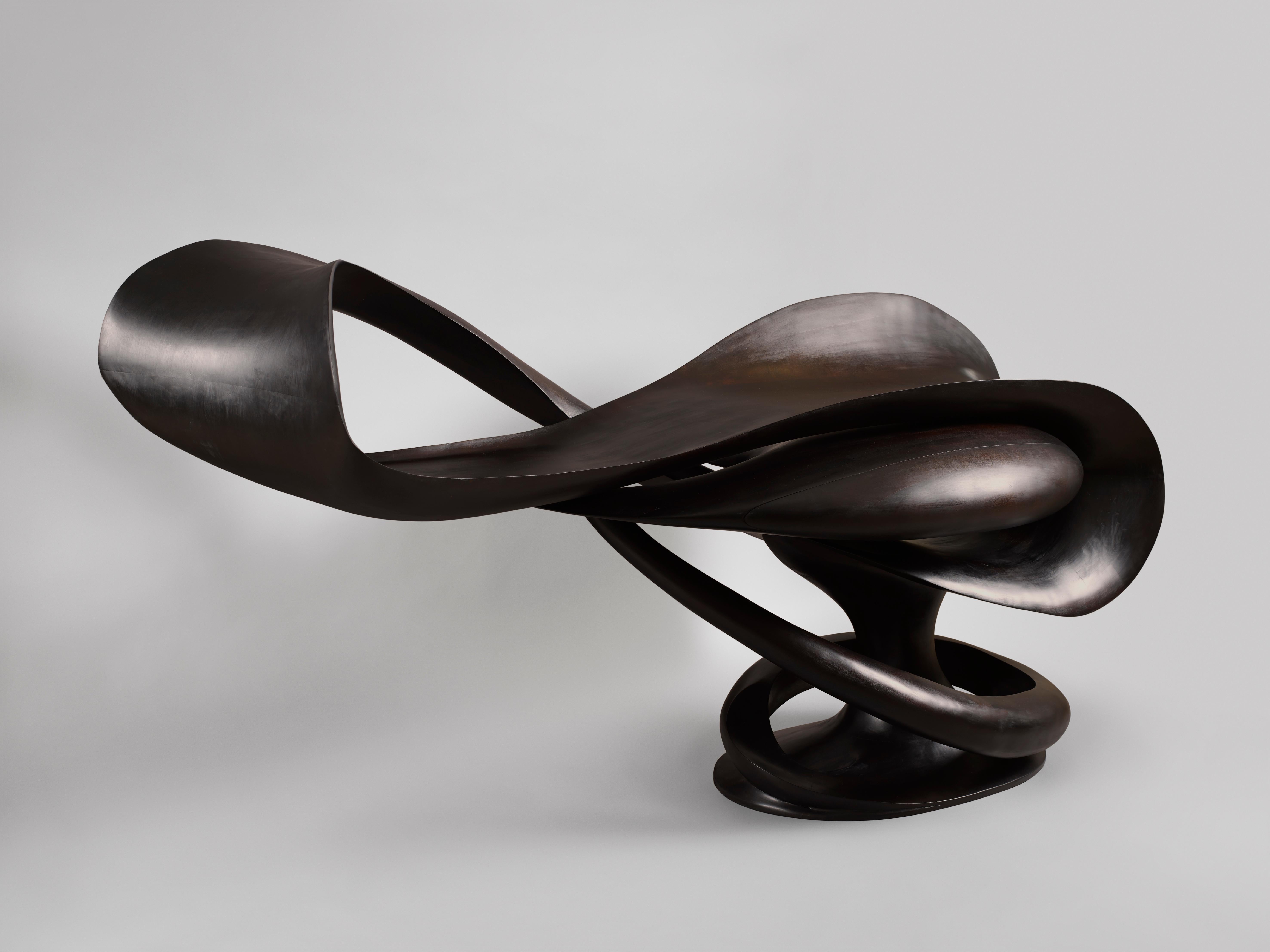 Both a cabinetmaker and a visual artist, Gildas Berthelot has forged a unique path in the world of contemporary design over the past 30 years. His vision and his experience give birth to sculptural furniture pieces that are also imaginary creatures,