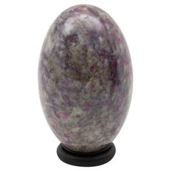 Antique Lingam Ruby in Matrix Stone