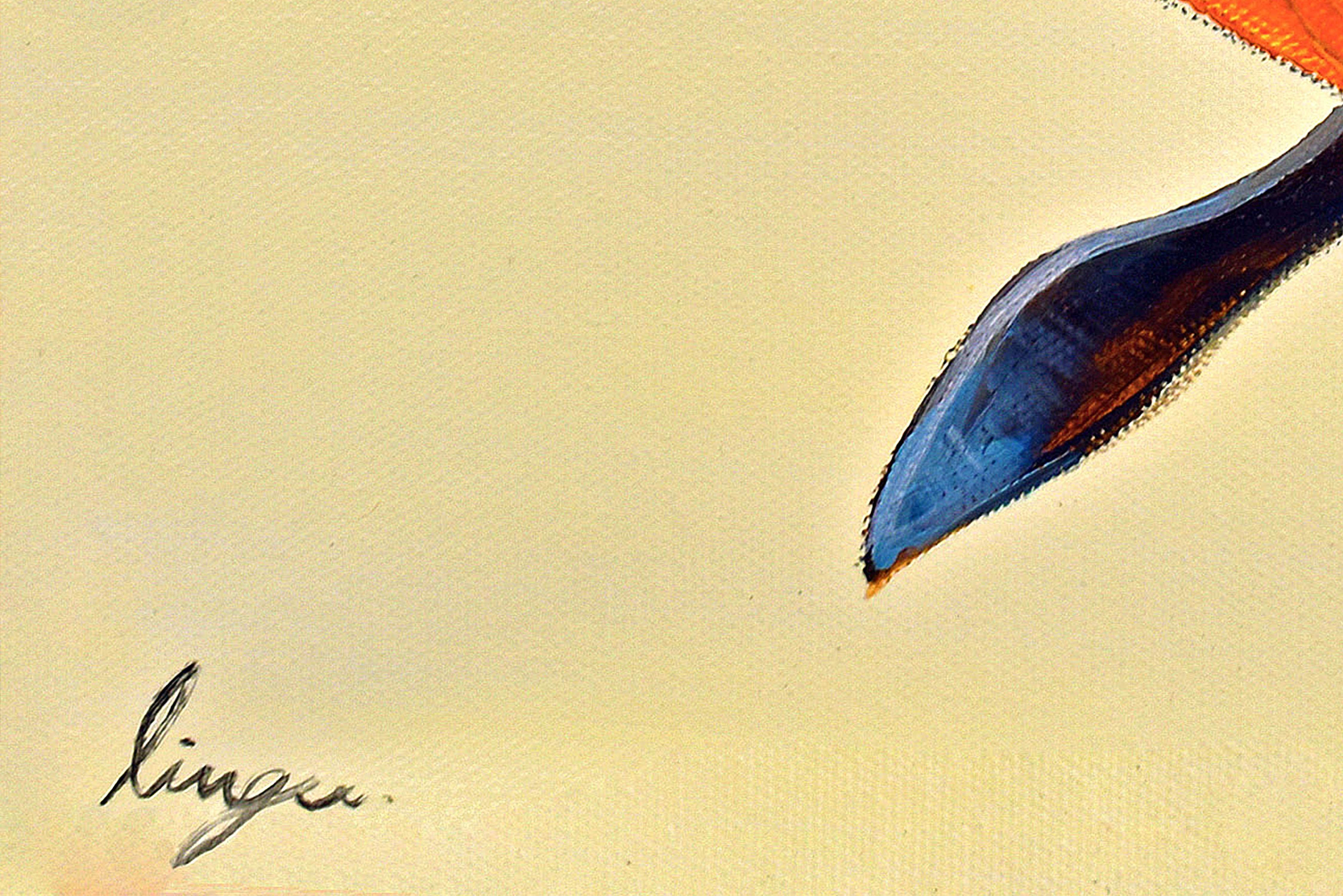 Marines mécaniques. Étoile de mer. Poisson Steampunk de l'océan. Peinture à l'huile d'un poisson en acier et en fer 1