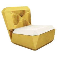 Lingotto Easy Chair in Powder-Coated Aluminum by altreforme
