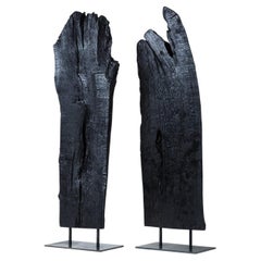 Linguat II Set of 2 Black Sculptures