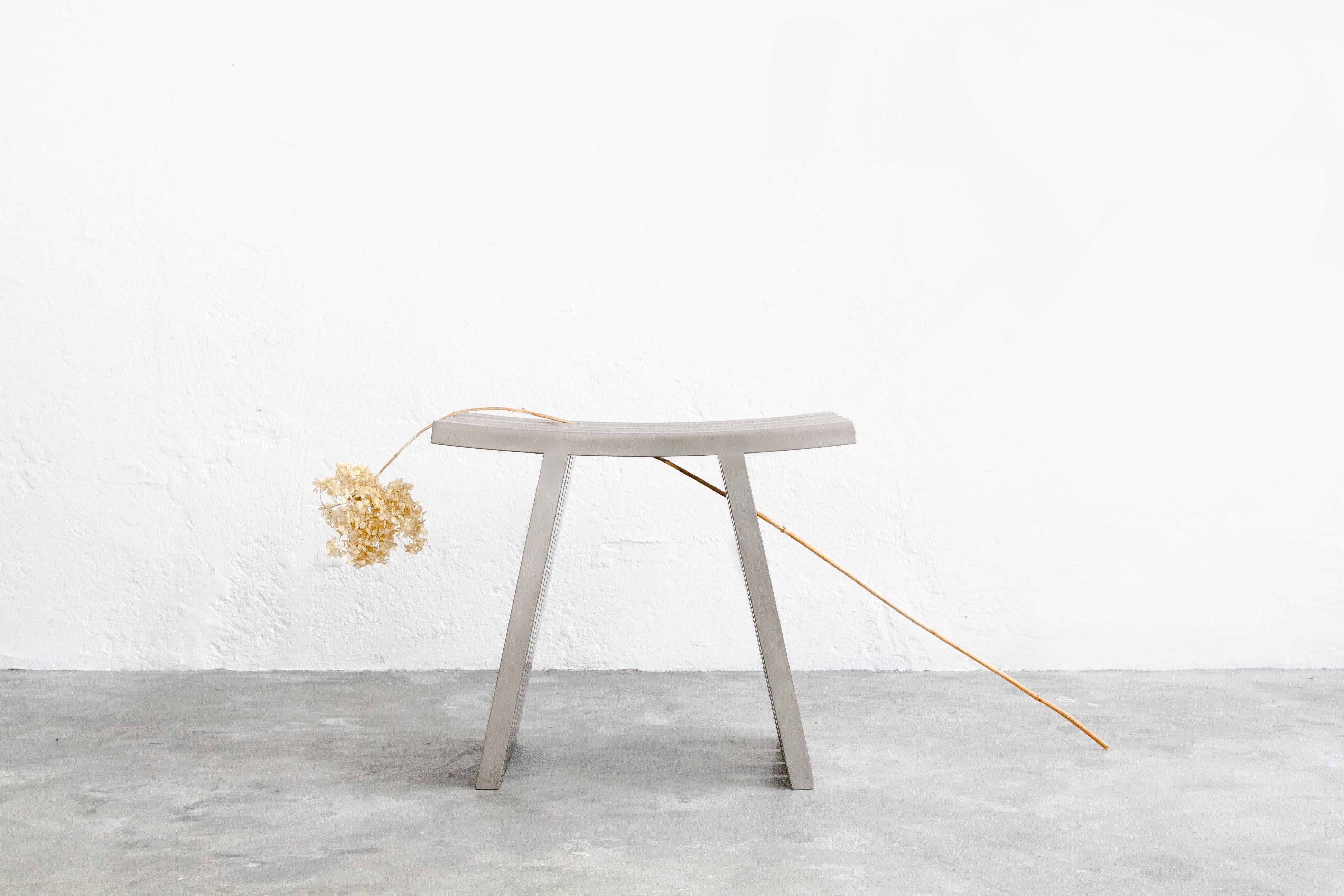 LINIYA Stool is Presented by Galerija VARTAI

Liniya stool by Katryna Sadauskaite is a limited edition design piece in which graceful bent lines from nature are transferred to suit modern lifestyle. Design object combines two feelings: soft and
