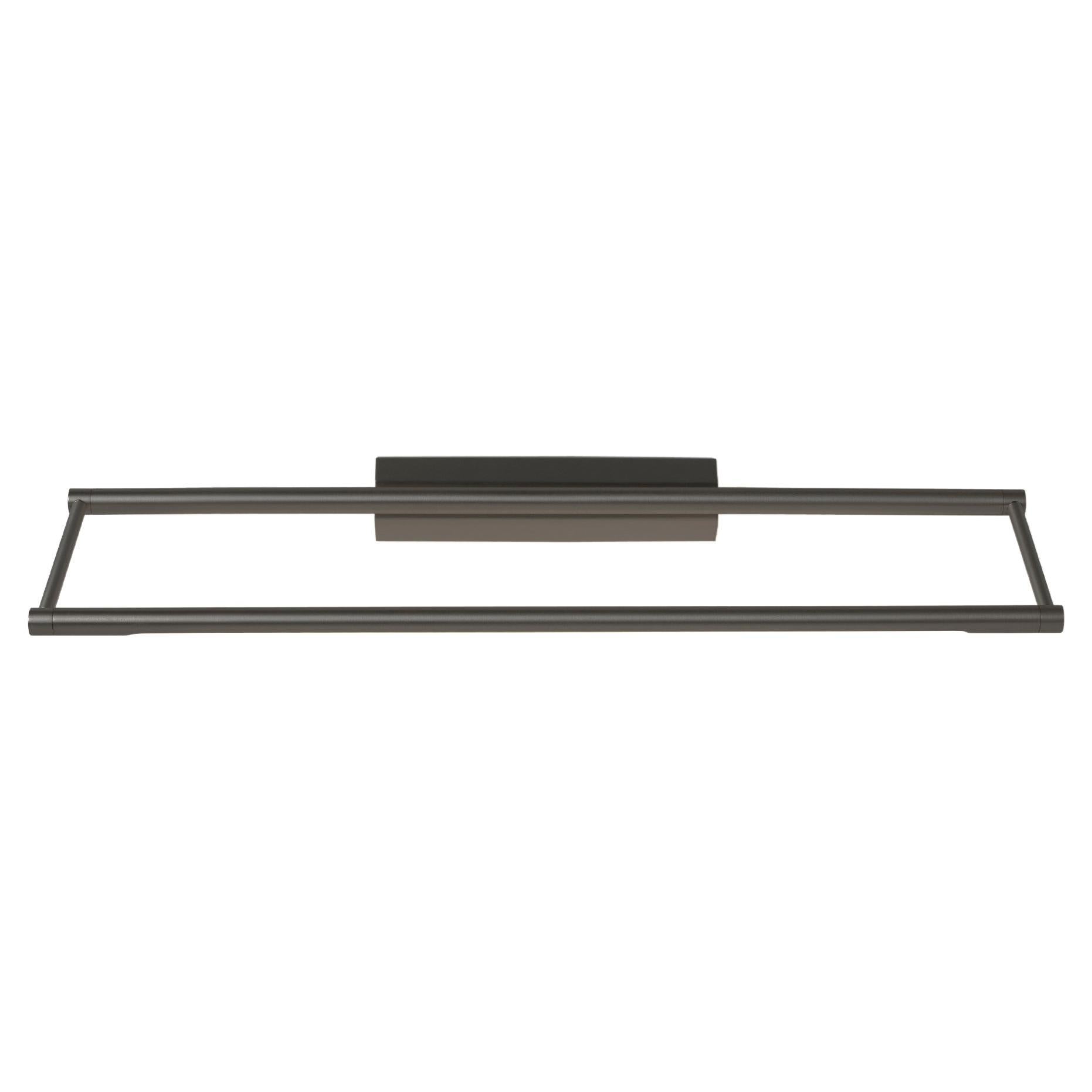 Link 525 Graphite Wall Light by Emilie Cathelineau