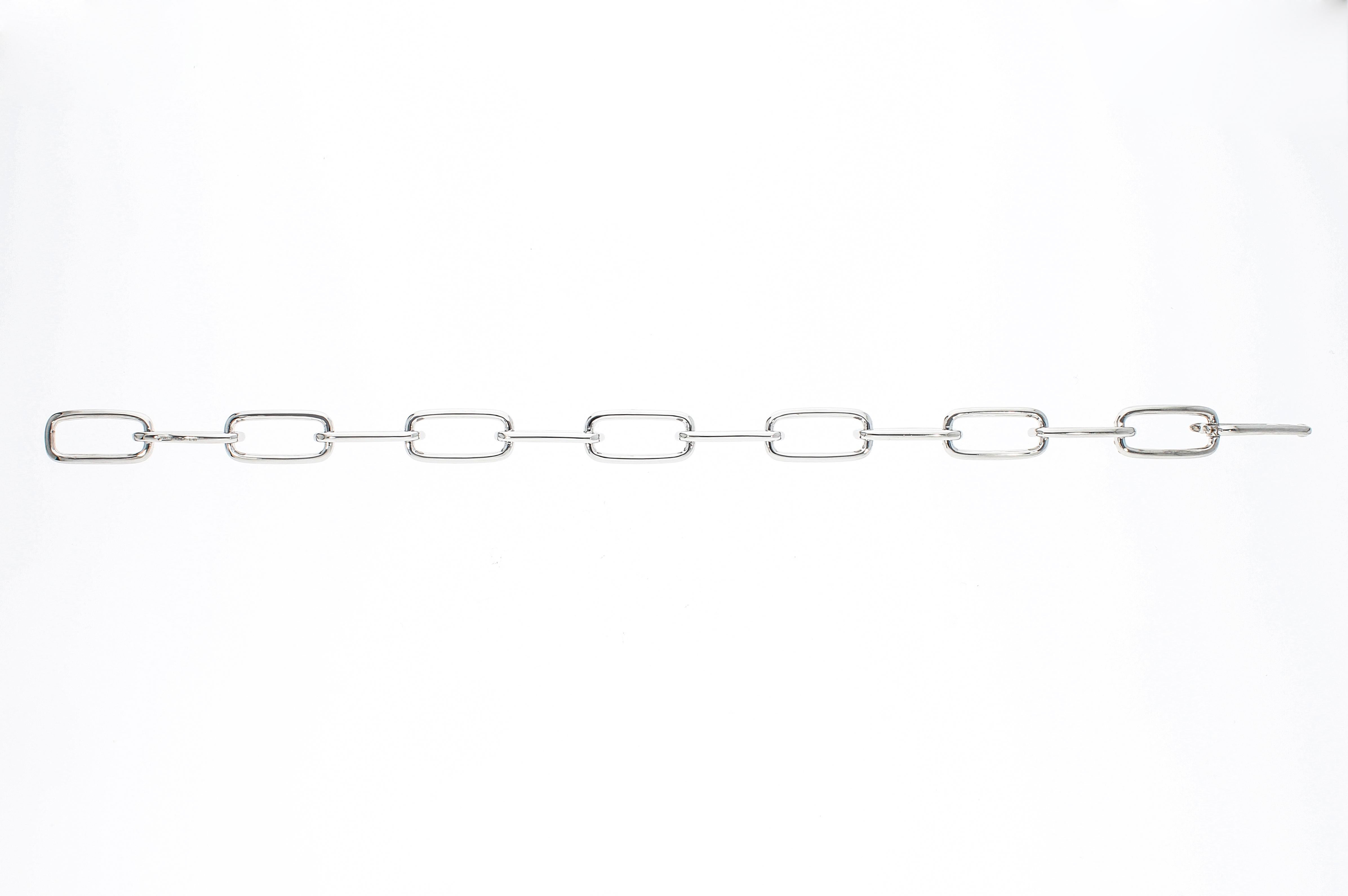 Link Bracelet with 1.93 Ct of Diamonds For Sale 10