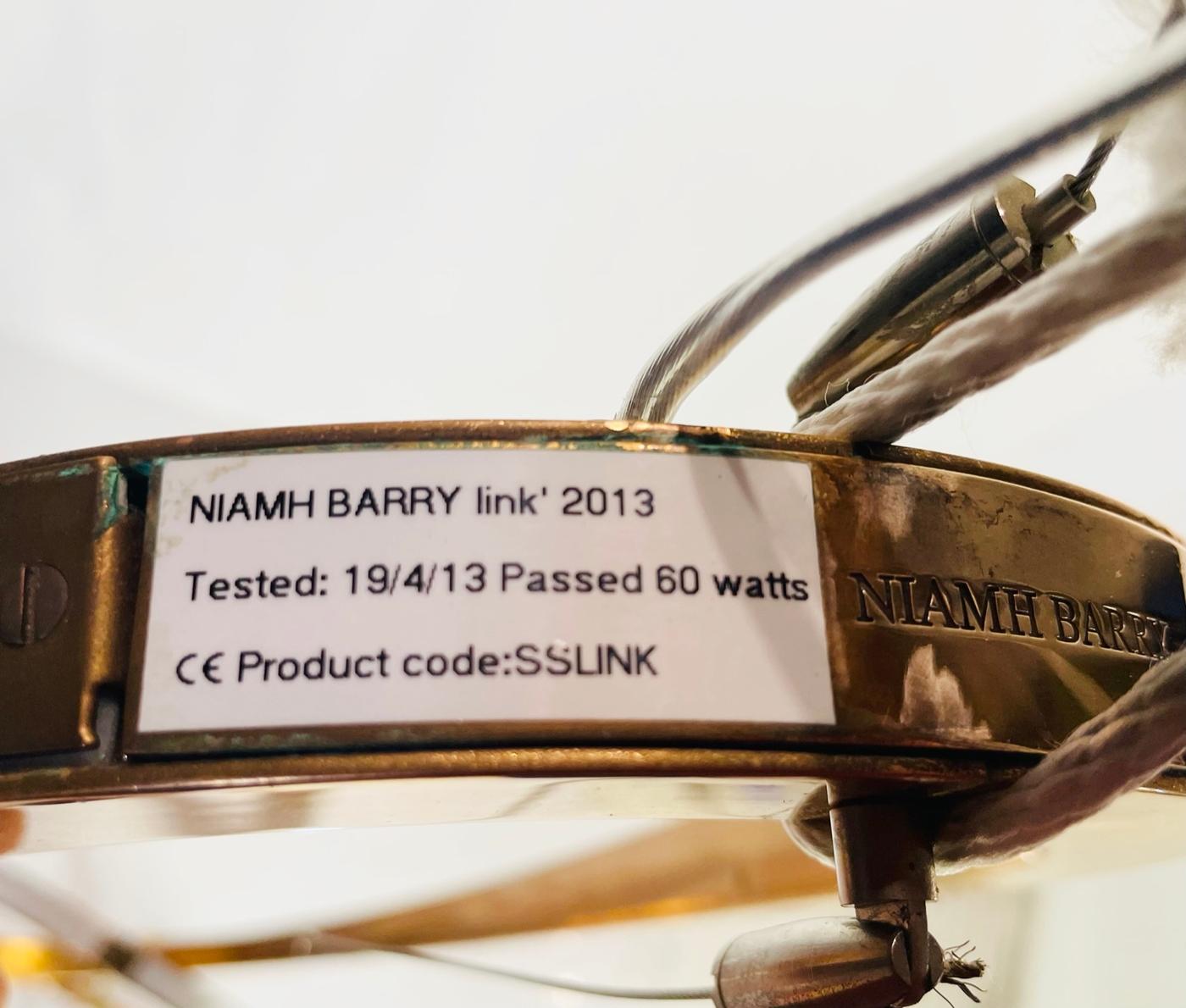 Bronze-Kronleuchter „Link“ von Niamh Barry, limitierte Auflage  im Angebot 2