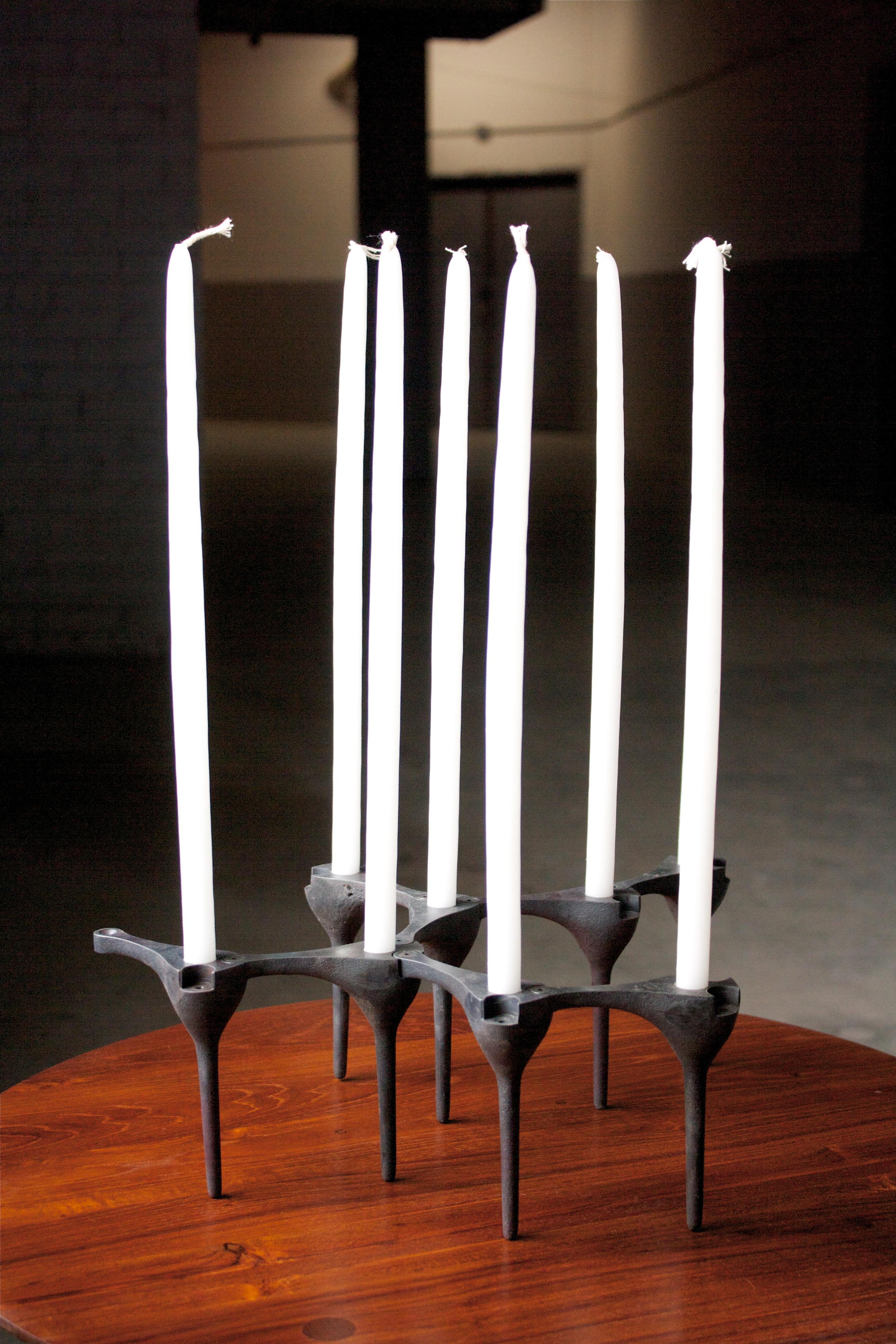 Contemporary Link Candle Holder For Sale
