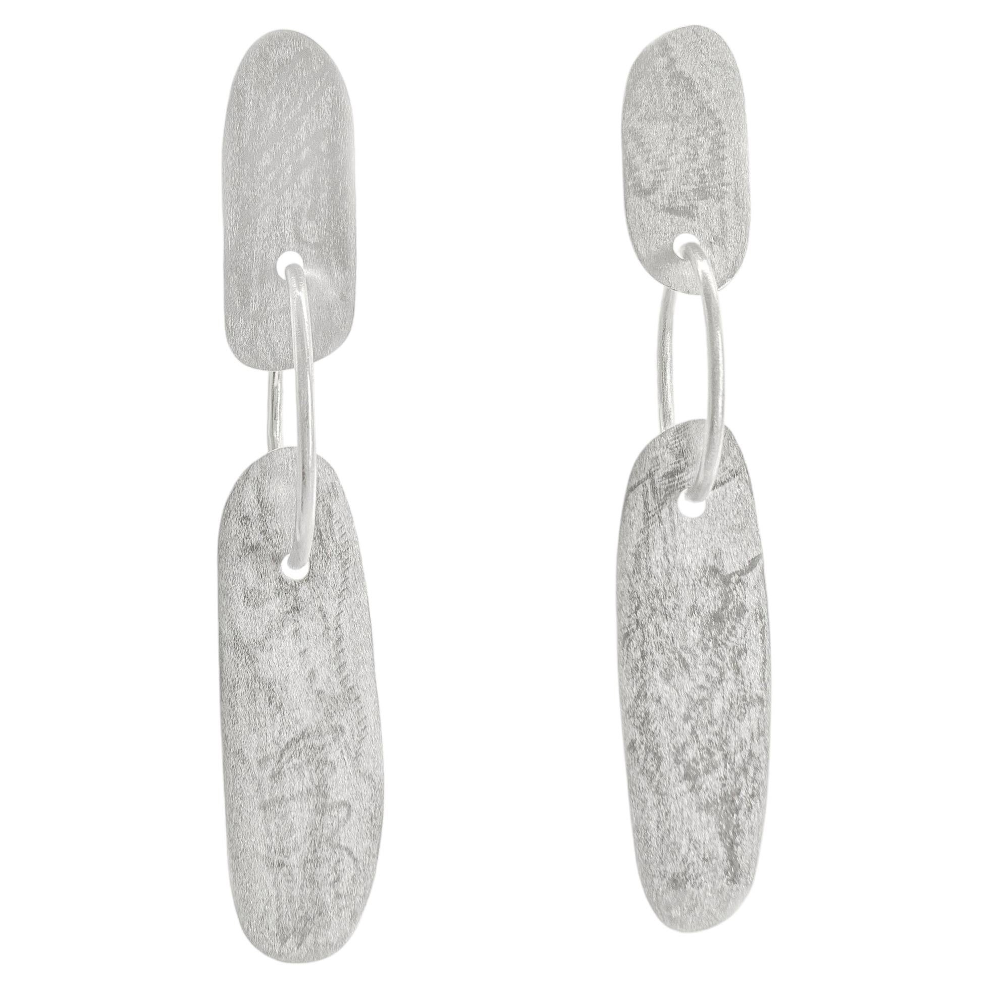 Link Earrings in Sterling Silver 925 by Alejandra Campos Taylor