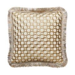 Oreiller en broderie A Link