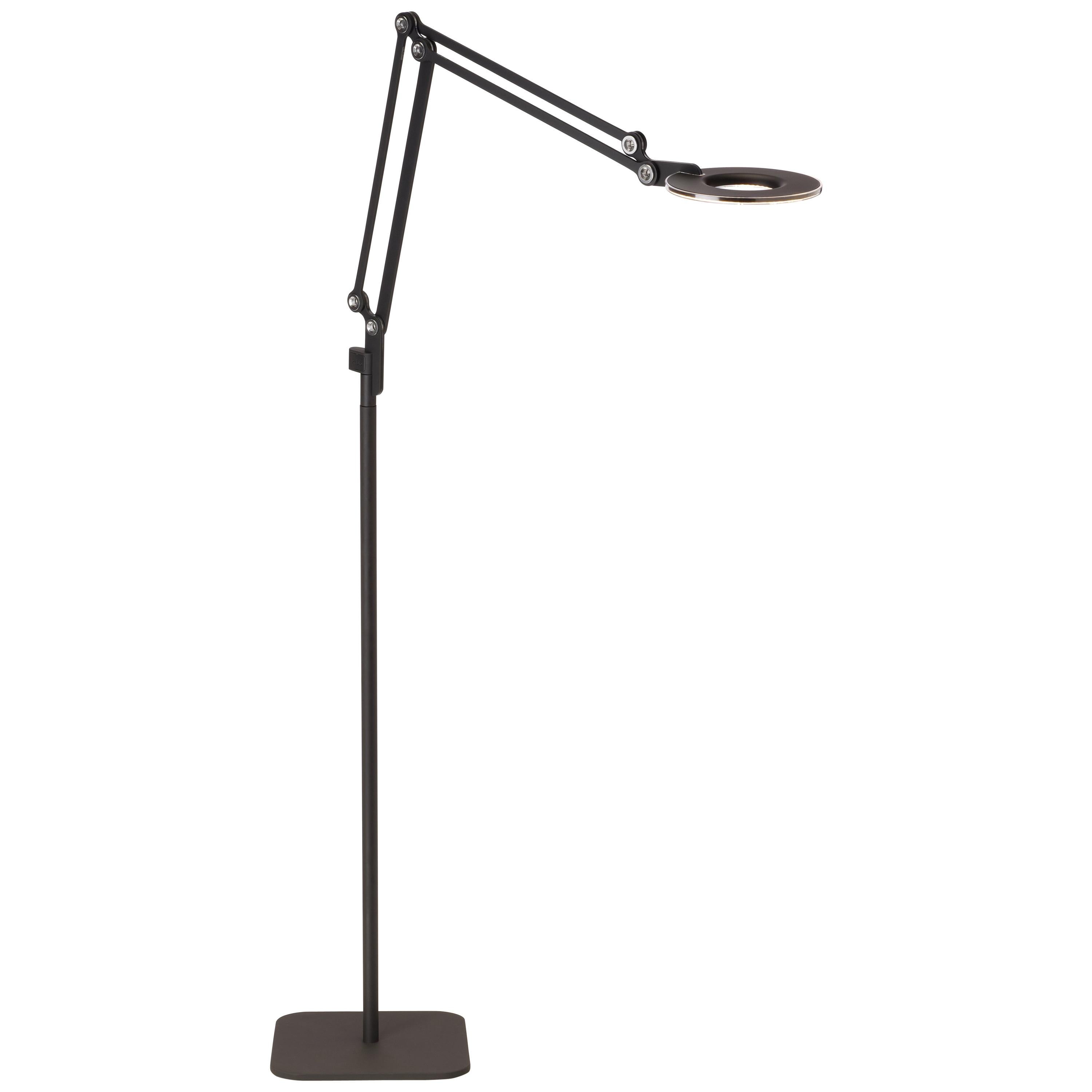 Link Medium Floor Lamp in Black by Pablo Designs For Sale