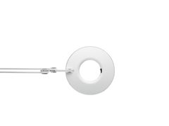 Link Medium Floor Lamp in White by Pablo Designs