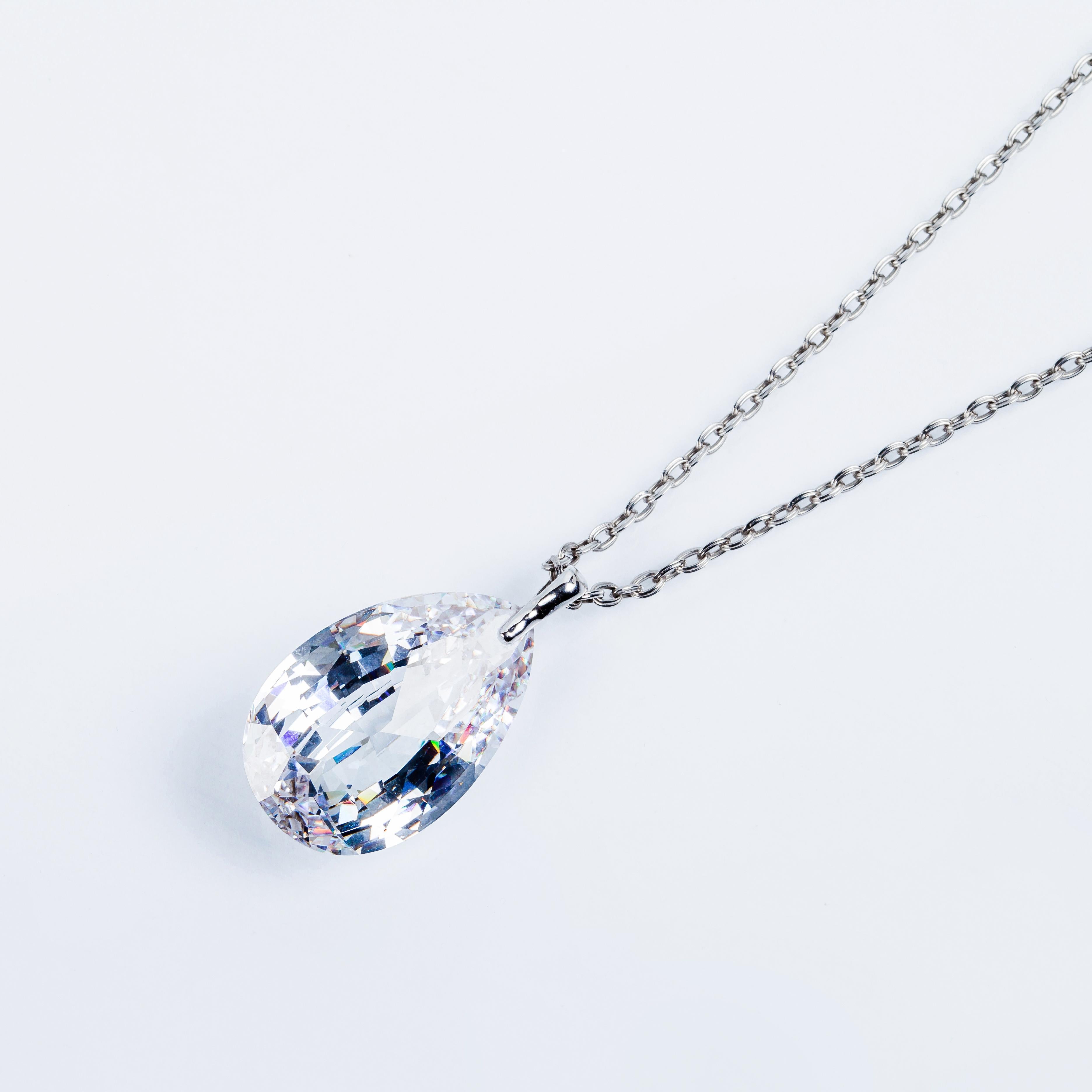 Baccarat Crystal Necklace - For Sale on 1stDibs