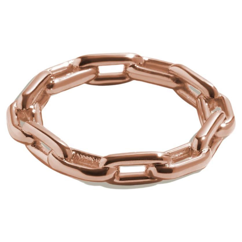 For Sale:  Link Ring in Rose Gold