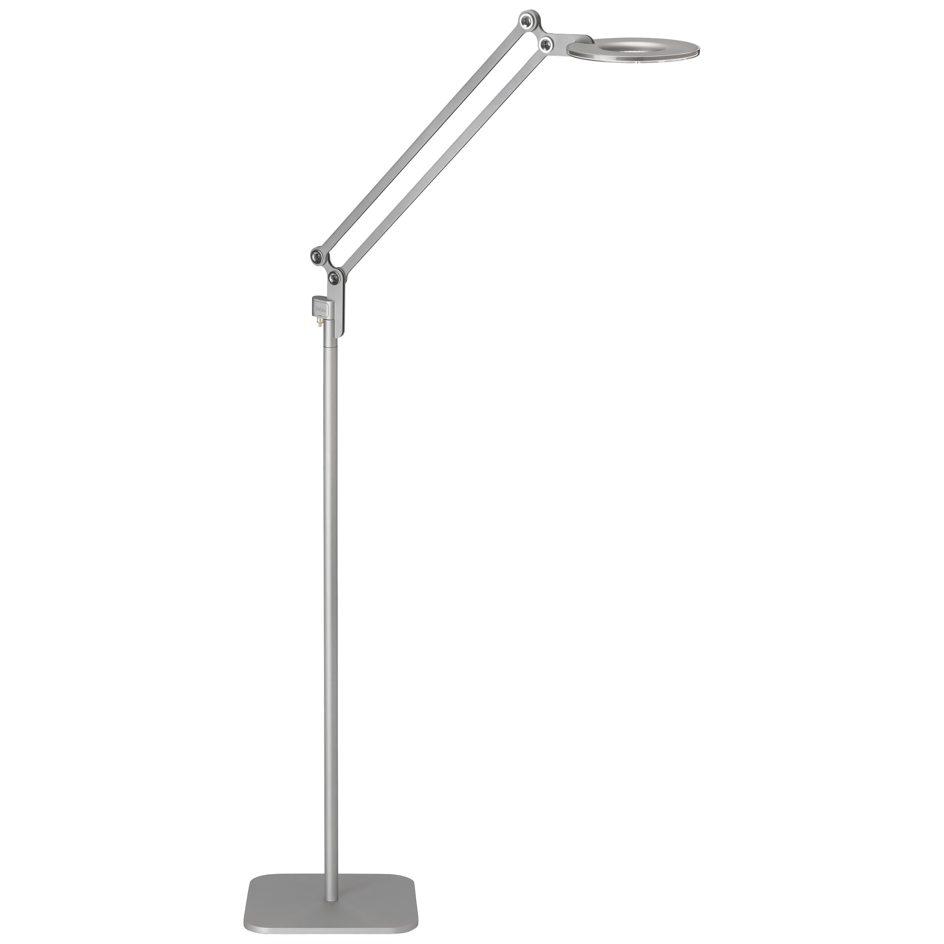 Link Small Floor Lamp in Silver by Pablo Designs