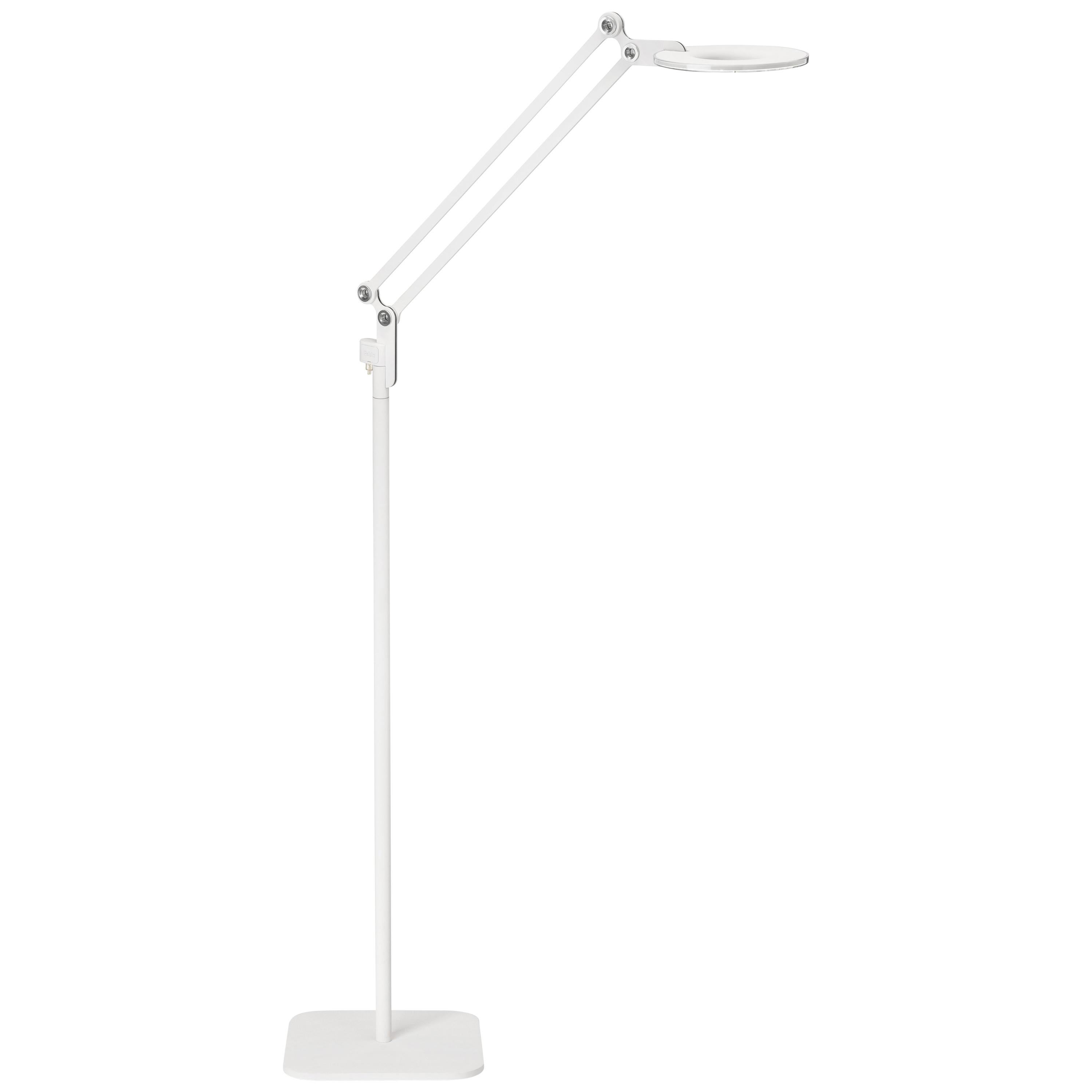 Link Small Floor Lamp in White by Pablo Designs For Sale