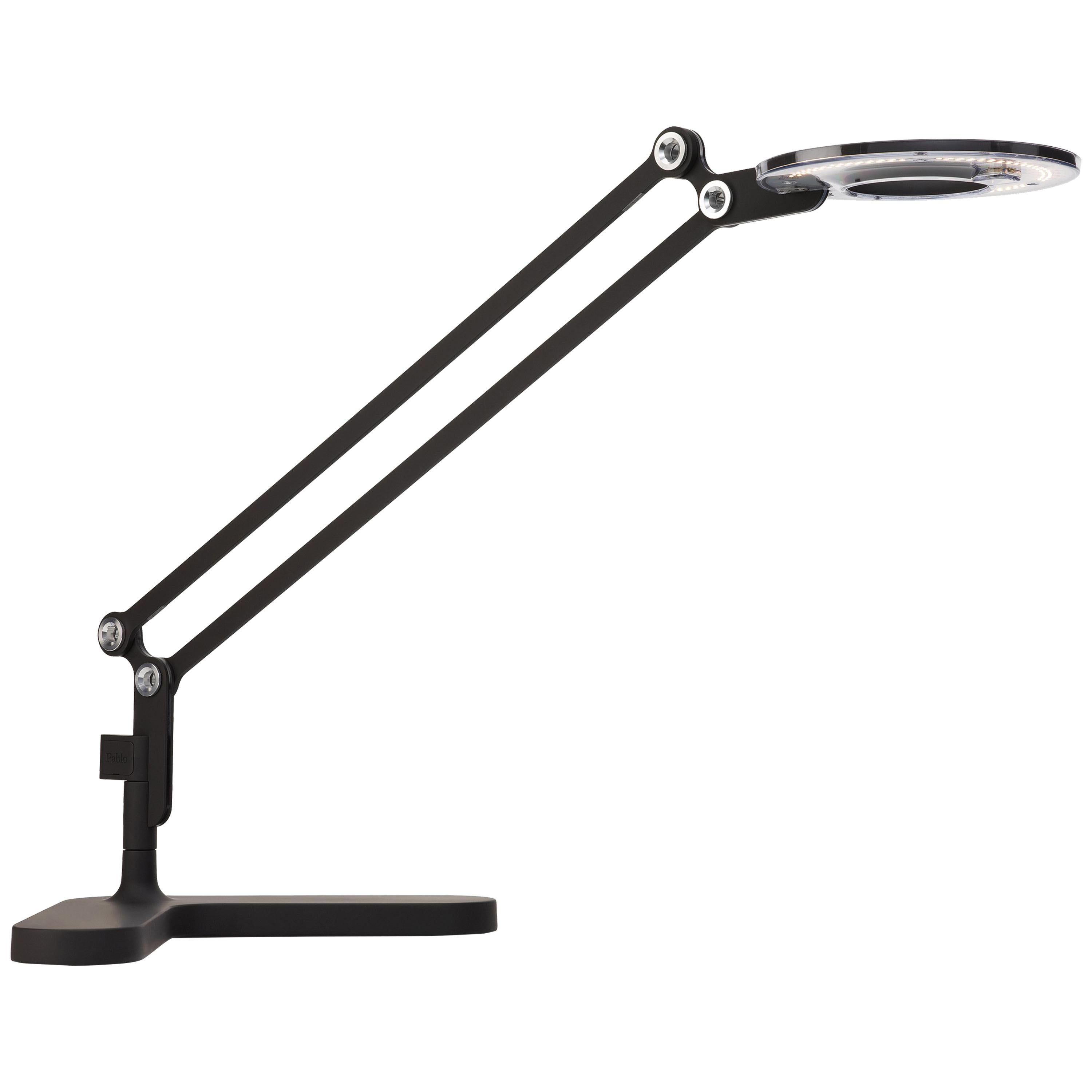 Kleine Link Link-Tischlampe in Schwarz von Pablo Designs im Angebot