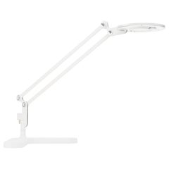 Petite lampe de bureau Link blanche par Pablo Designs