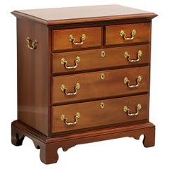 Vintage LINK-TAYLOR Heirloom Planters Solid Mahogany Chippendale Bedside Chest - D